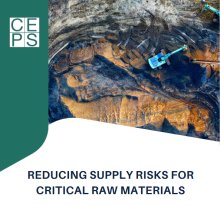 Reducing supply risks for critical raw materials