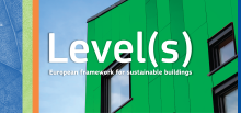 Level(s) logo: a green building against a blue sky