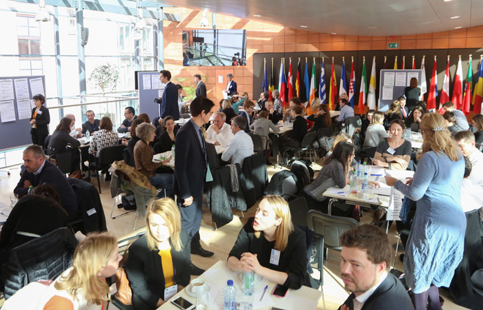 Workshops with stakeholders on the second day