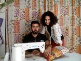 Nardjess Mokhtari and Anis Ouazene founders of the¨Atelier Le Printemps in Algeria