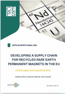 Developing a supply chain for recycled rare earth magnets
