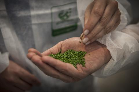 Recycled rubber power