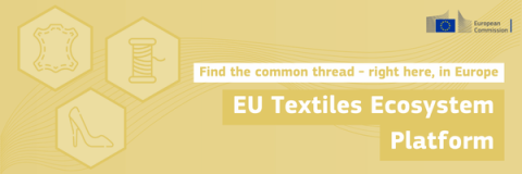 EU textiles ecosystem platform banner