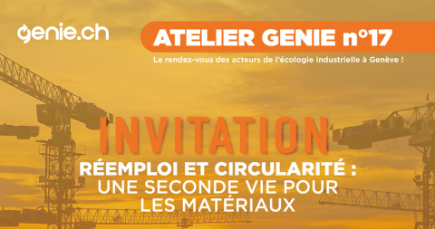 Construction cranes against a yellow background with the details of the workshop