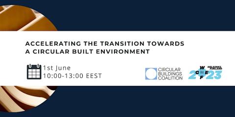 Accelerating the transition towards a circular built environment