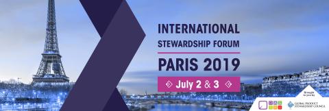 Paris 2019 International Stewardship Forum Extended Producer Responsability Packaging products