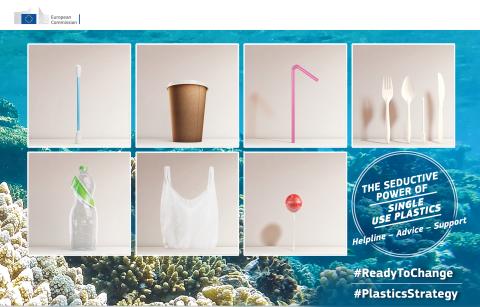Single-use plastics: New EU rules to reduce marine litter