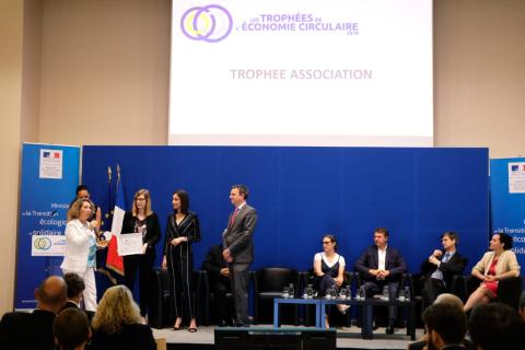 Cérémonie de remise des Trophées de l’économie circulaire 2018