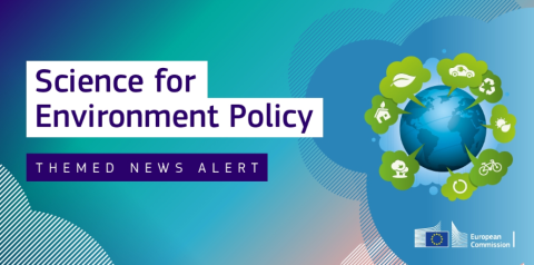 Science for Environment Policy Themed News Alert, with the European Commission logo