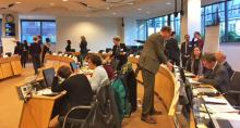 Working session in Brussels