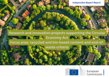 Research and innovation projects supporting the Circular Economy Act Focus area: recycled and bio-based content and end-of-waste criteria