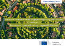 Research and innovation projects supporting the Circular Economy Act Focus area : transnational and regional initiatives