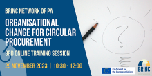 3rd Online Workshop of the BRINC Network of Public Authorities