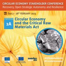 Session 2A - Circular Economy and the Critical Raw Materials Act 