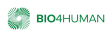 Bio4human logo in green