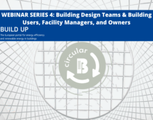 Lines forming a circular image with arrows and the name of the webinar
