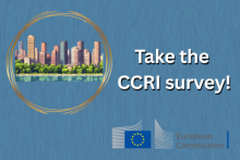 Take the CCRI survey. European Commission logo