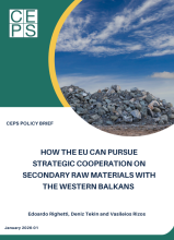 CEPS - How the EU can pursue strategic cooperation on secondary raw materials with the Western Balkans