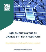 Implementing the EU digital battery passport - front page