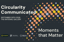 Circularity communicated. September 30th 2026, The National Gallery. Moments that matter.