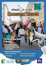 Konsum-Reset poster
