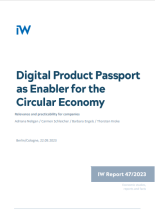 Digital Product Passport as Enabler for the Circular Economy
