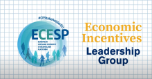 The European Circular Economy Stakeholder Platform logo and the text "Economic Incentives Leadership Group"