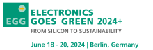 Electronics Goes Green 2024 banner