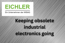 Keeping obsolete industrial electronics going, with the EICHLER logo