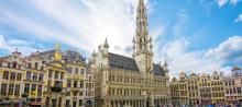 View of the Grand'Place buildings in Brussels