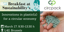 Join the final event for the CIRC-PACK project - Breakfast at Sustainability's