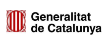 Logo with the words "Generalitat de Catalunya"