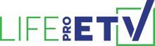 LIFEproETV logo