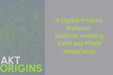 Akt Origins - A Digital Product Passport platform enabling ESPR and PPWR compliance