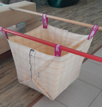 Heavy-duty bag from recovered materials