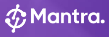 Mantra, with a circular logo