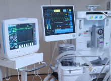 Photo of functioning medical equipment