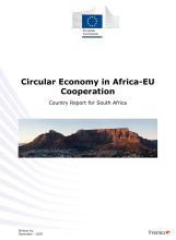 Circular Economy in Africa-EU Cooperation Country Report for South Africa. Written by Trinomics December – 2020. European Commission logo