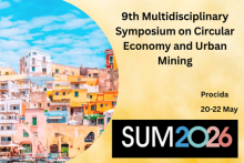 9th Multidisciplinary Symposium on Circular Economy and Urban Mining - SUM2026