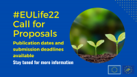 LIFE calls for proposals 2022 